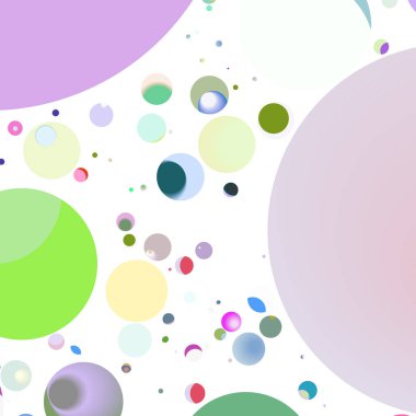 Çok renkli geometrik daire arka plan seamless modeli.