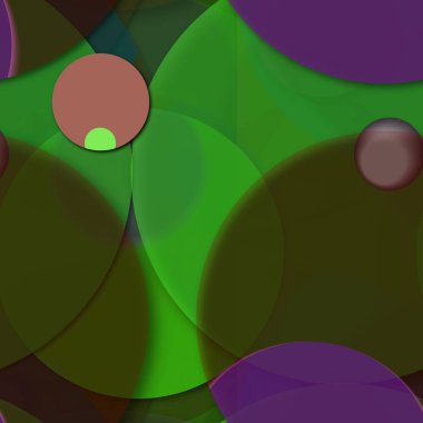 Çok renkli geometrik daire arka plan seamless modeli.