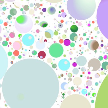 Çok renkli geometrik daire arka plan seamless modeli.