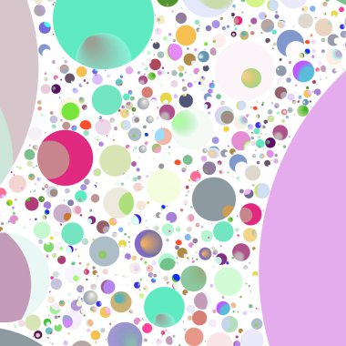 Çok renkli geometrik daire arka plan seamless modeli.