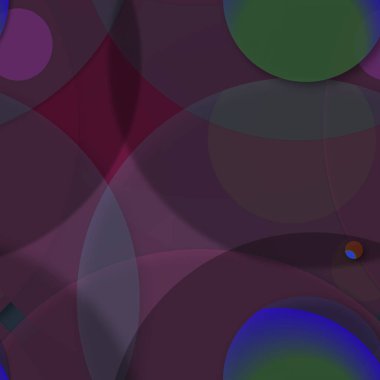 Çok renkli geometrik daire arka plan seamless modeli.