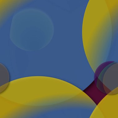 Daire saydam arka plan - eğilim seamless modeli.