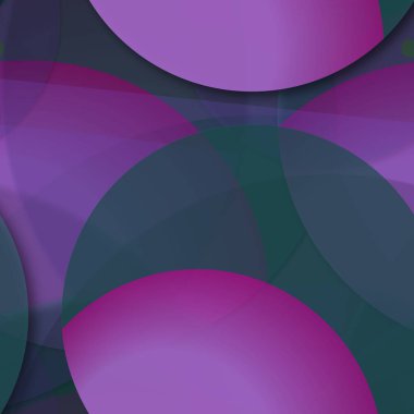 Daire saydam arka plan - eğilim seamless modeli.