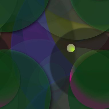 Daire saydam arka plan - eğilim seamless modeli.