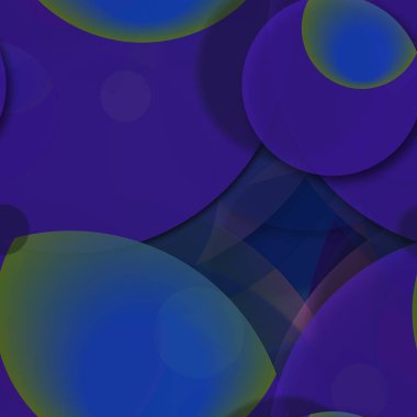 Çok renkli geometrik daire arka plan seamless modeli.