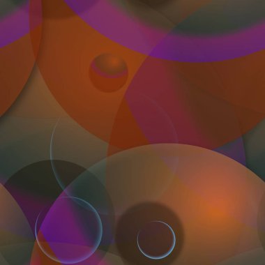 Çok renkli geometrik daire arka plan seamless modeli.