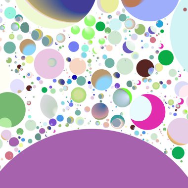 Çok renkli geometrik daire arka plan seamless modeli.