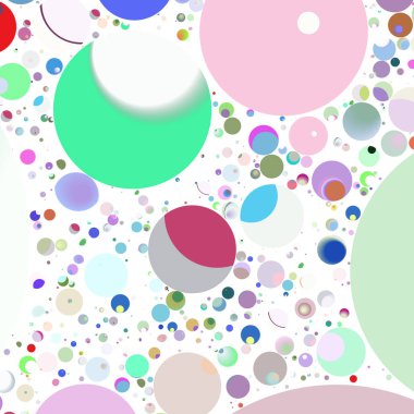 Çok renkli geometrik daire arka plan seamless modeli.