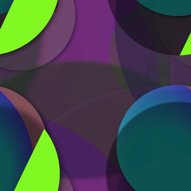 Çok renkli geometrik daire arka plan seamless modeli.