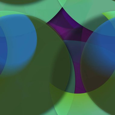 Çok renkli geometrik daire arka plan seamless modeli.