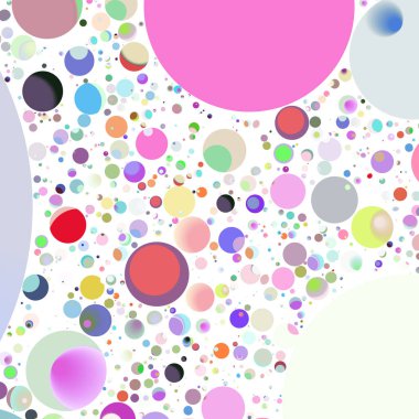 Çok renkli geometrik daire arka plan seamless modeli.