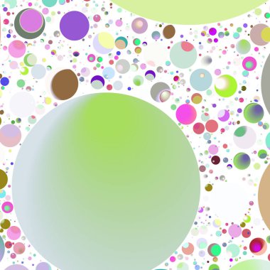 Çok renkli geometrik daire arka plan seamless modeli.