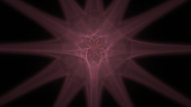 Fantezi kaotik renkli fraktal desen. Soyut Fraktal şekiller. 3D render resimde arka plan veya duvar kağıdı.