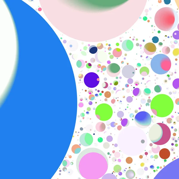 Multicolor Geometrisk Cirkel Abstrakt Bakgrund Sömlösa Mönster — Stockfoto