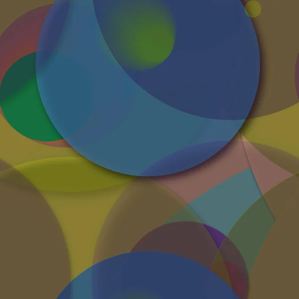 Patrón Sin Costura Fondo Abstracto Círculo Geométrico Multicolor — Foto de Stock