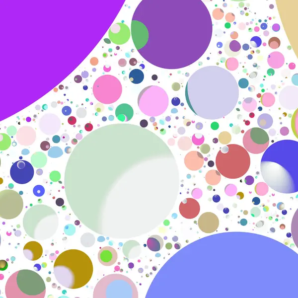 Daire saydam arka plan - eğilim seamless modeli.