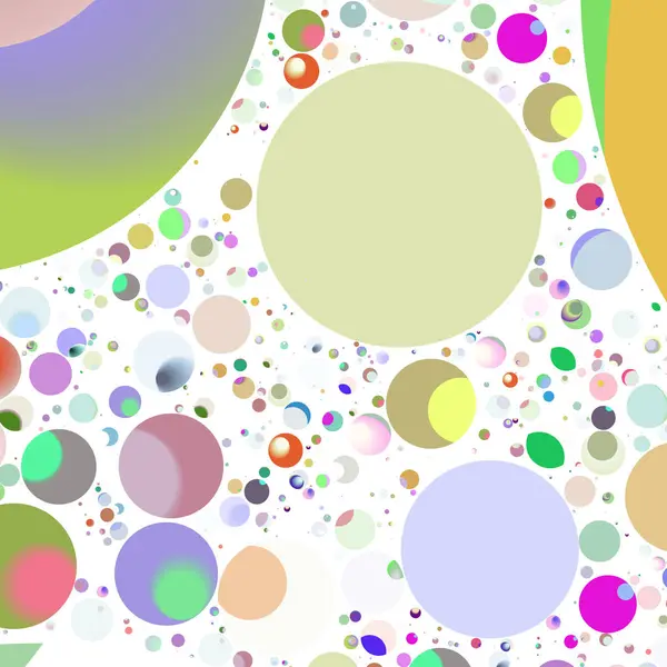 Çok renkli geometrik daire arka plan seamless modeli.