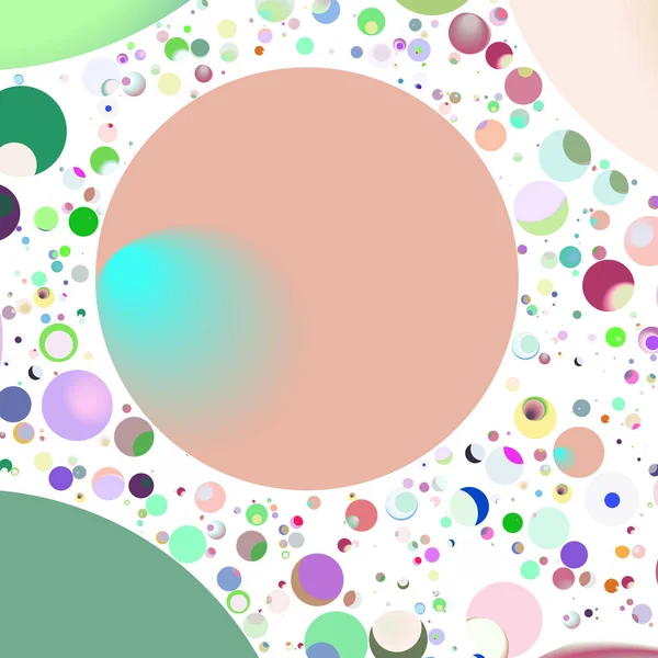 Çok renkli geometrik daire arka plan seamless modeli.