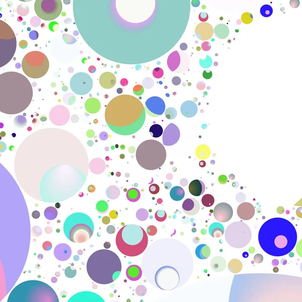 Daire saydam arka plan - eğilim seamless modeli.