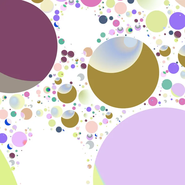 Multicolor Geometrische Cirkel Abstracte Achtergrond Naadloze Patroon — Stockfoto