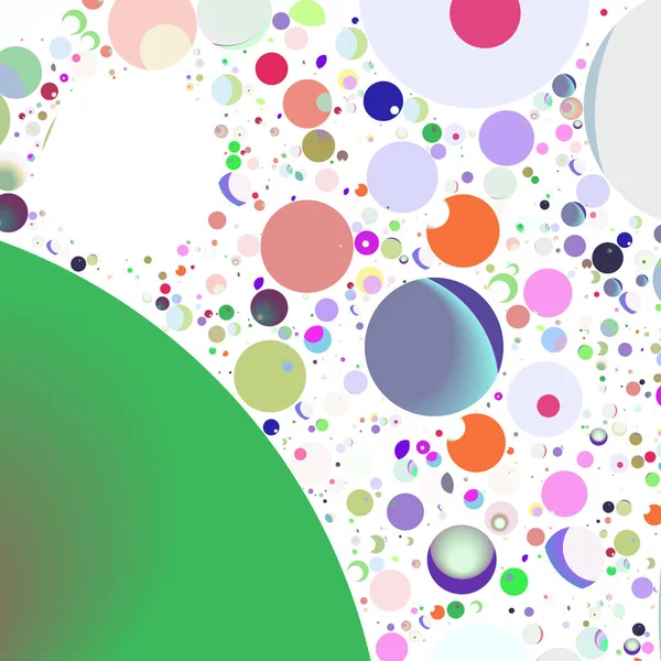 Çok renkli geometrik daire arka plan seamless modeli.