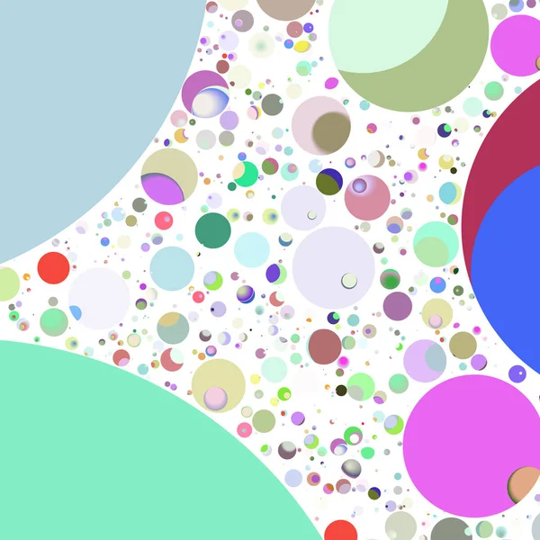 Daire saydam arka plan - eğilim seamless modeli.