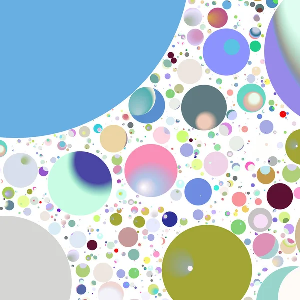 Çok renkli geometrik daire arka plan seamless modeli.