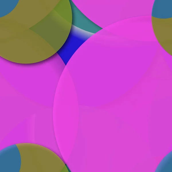 Çok Renkli Geometrik Daire Arka Plan Seamless Modeli — Stok fotoğraf