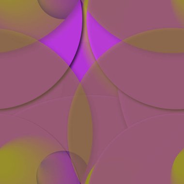 Çok renkli geometrik daire arka plan seamless modeli.