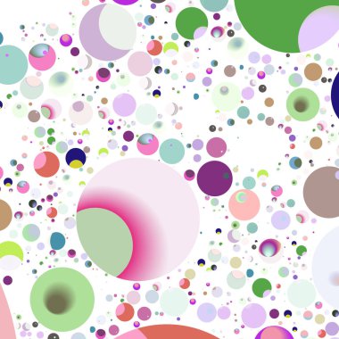 Çok renkli geometrik daire arka plan seamless modeli.