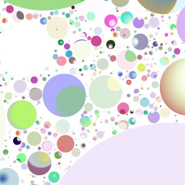 Çok renkli geometrik daire arka plan seamless modeli.