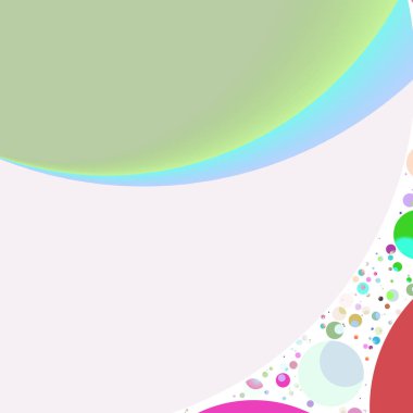 Çok renkli geometrik daire arka plan seamless modeli.