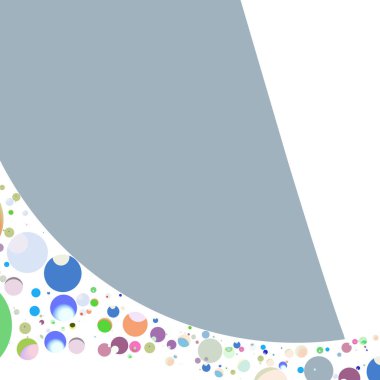 Çok renkli geometrik daire arka plan seamless modeli.