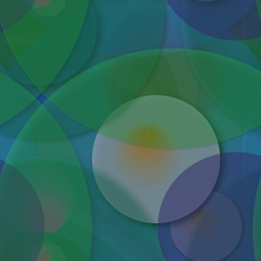 Daire saydam arka plan - eğilim seamless modeli.