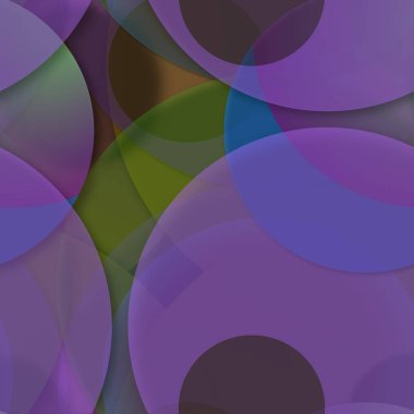 Çok renkli geometrik daire arka plan seamless modeli.