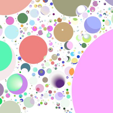 Çok renkli geometrik daire arka plan seamless modeli.