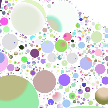 Çok renkli geometrik daire arka plan seamless modeli.