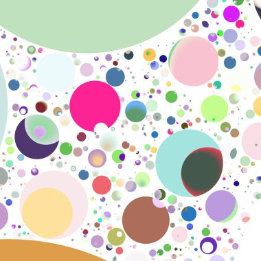 Çok renkli geometrik daire arka plan seamless modeli.
