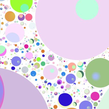 Çok renkli geometrik daire arka plan seamless modeli.