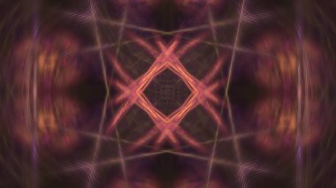 Fantezi kaotik renkli fraktal desen. Soyut Fraktal şekiller. 3D render resimde arka plan veya duvar kağıdı.