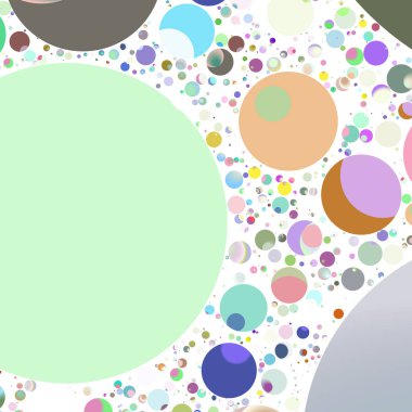 Çok renkli geometrik daire arka plan seamless modeli.