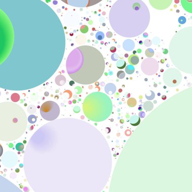 Çok renkli geometrik daire arka plan seamless modeli.