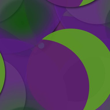 Daire saydam arka plan - eğilim seamless modeli.