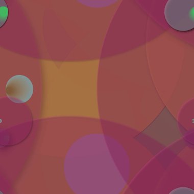 Daire saydam arka plan - eğilim seamless modeli.