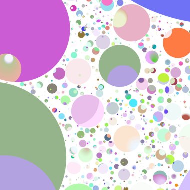 Çok renkli geometrik daire arka plan seamless modeli.