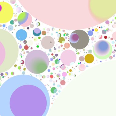 Çok renkli geometrik daire arka plan seamless modeli.