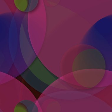 Çok renkli geometrik daire arka plan seamless modeli.