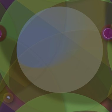 Çok renkli geometrik daire arka plan seamless modeli.