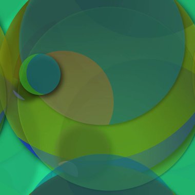 Daire saydam arka plan - eğilim seamless modeli.