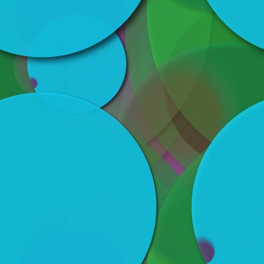 Çok renkli geometrik daire arka plan seamless modeli.